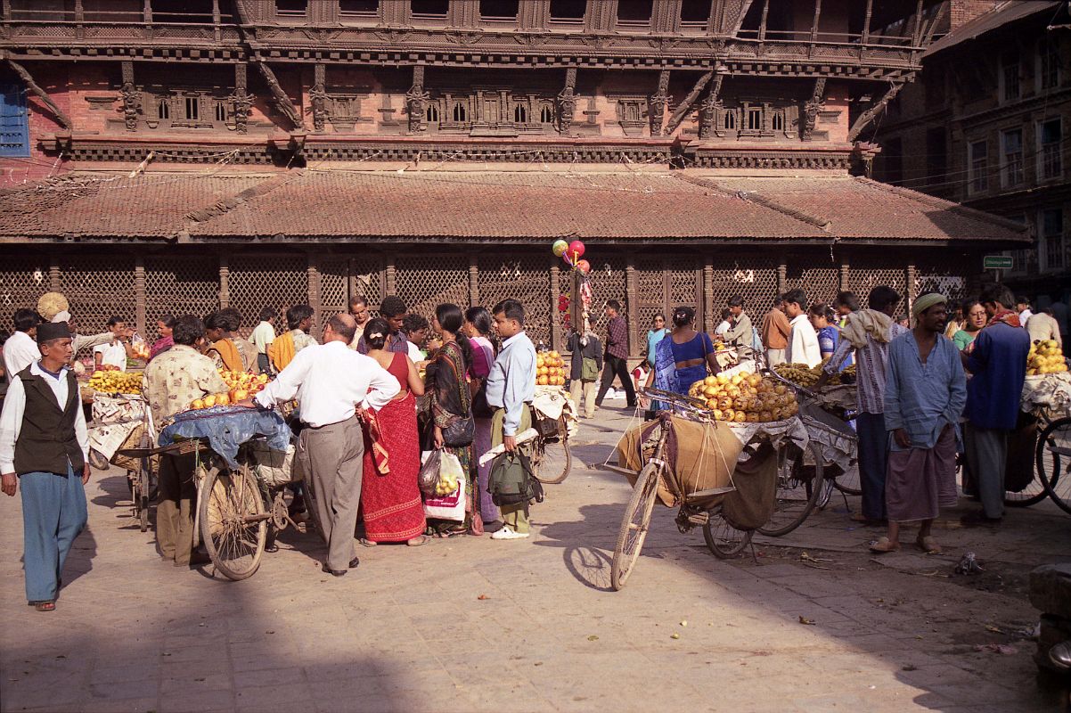 Kathmandu Durbar Square 04 02 Kabindrapur Temple Across from Kasthamandap is the Kabindrapur Temple or Dhansa Dega, an ornate 17C performance pavilion which houses the god of music.